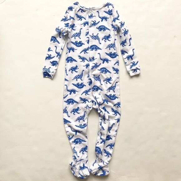 Joe Fresh footed dinosaur pyjamas EUC 18-24 months - Picture 1 of 5